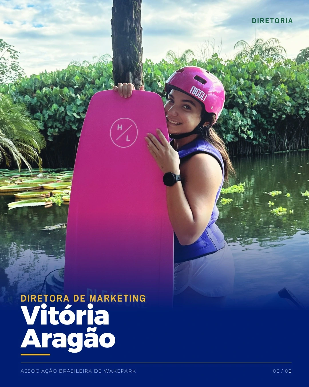 Vitória Aragão, diretora de marketing da ABWP